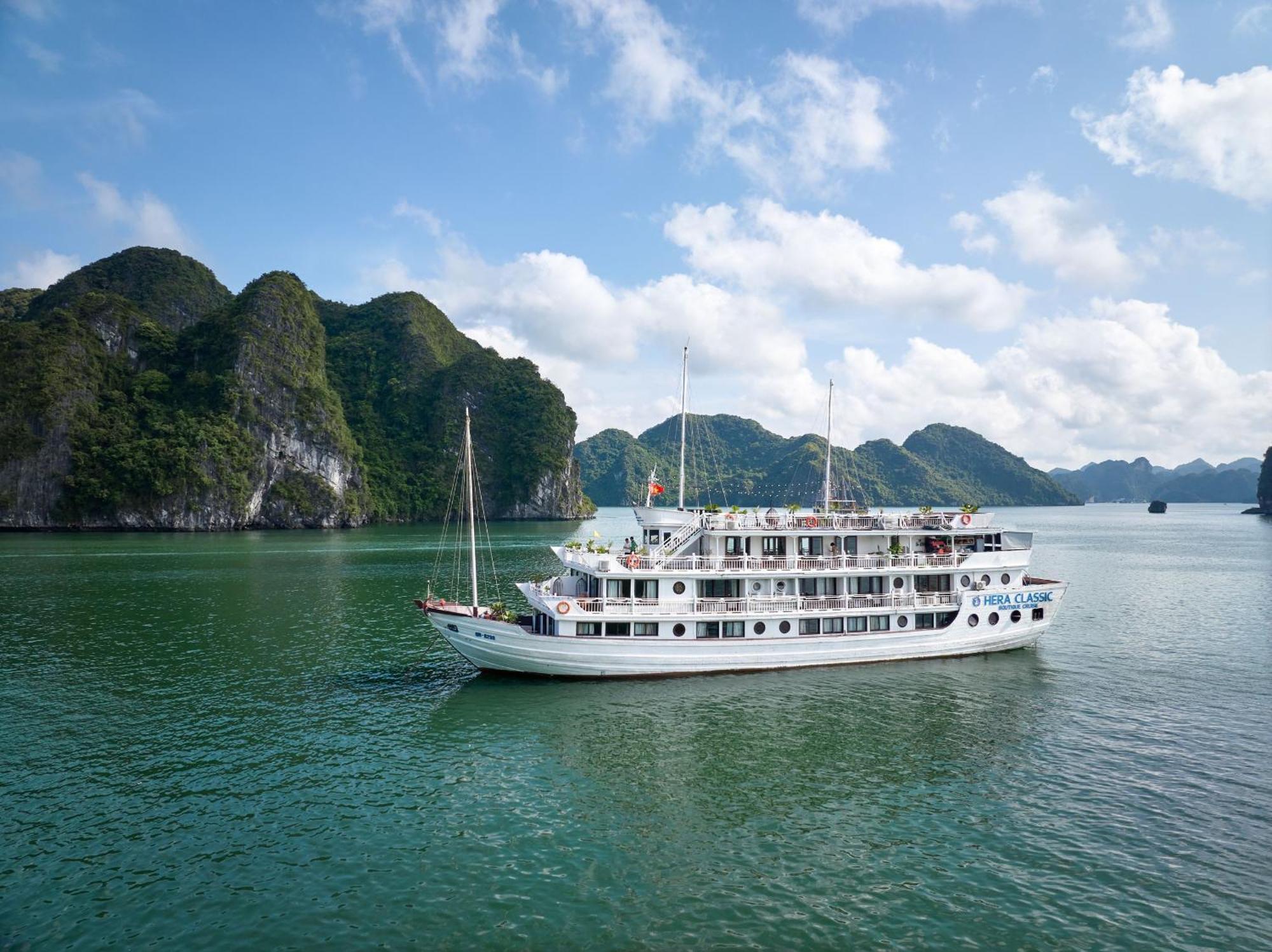 Hera Boutique Cruise Ha Long Bay Esterno foto
